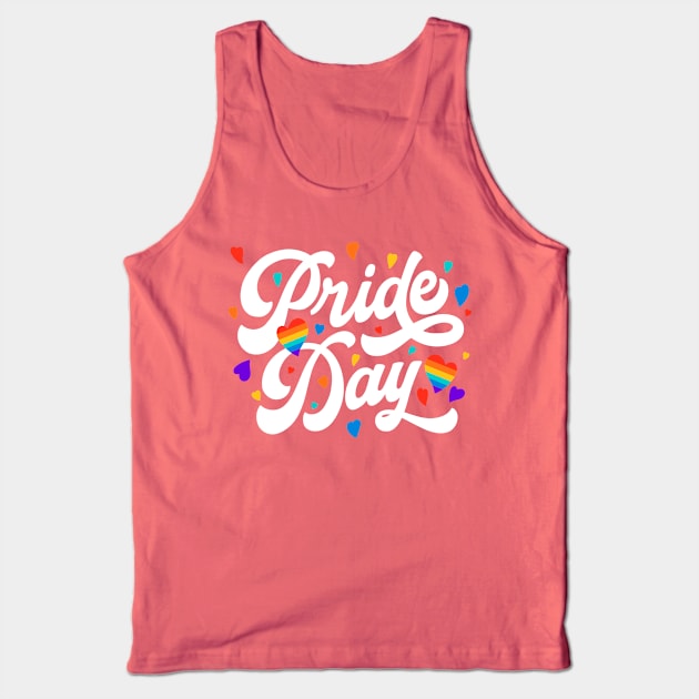 Happy Pride Day Tank Top by machmigo